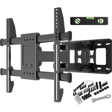 TV Wall Mount for 32-85 Inch Screens VESA 200 x 100 to 600 x 400 mm Swivelling Tilting and Extending for LED, OLED, Flat & Curved TV Wall Mount - Max Load 60 kg