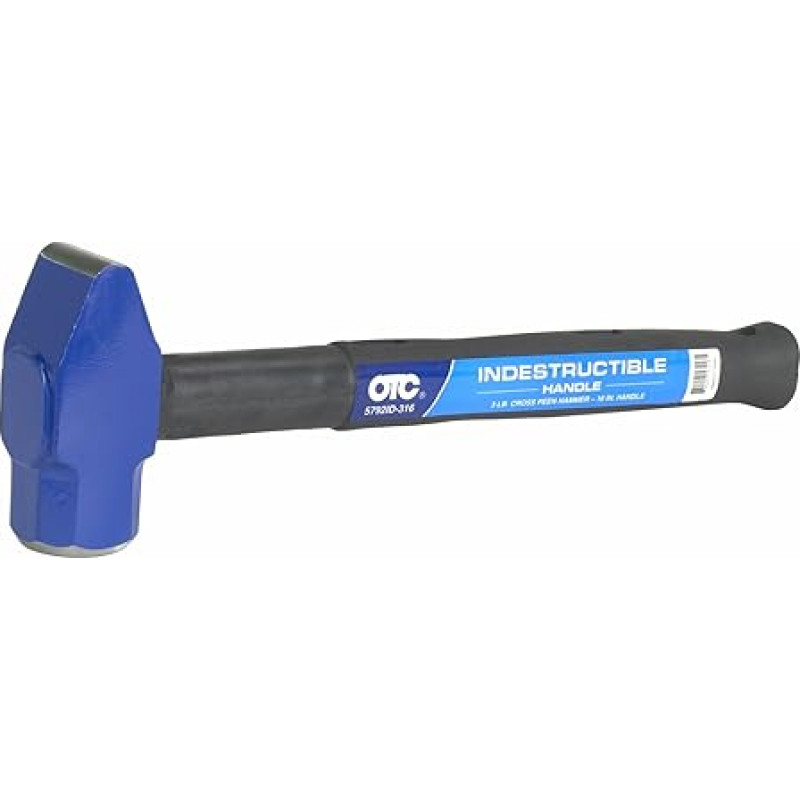 OTC (5792id-316) kryžminis inžinerinis plaktukas - 3 svarų galva, 16 colių rankena