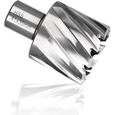 1 vnt. 6-60 mm didelio greičio plieno metalo šerdies gręžimo žiedo pjoviklis tuščiavidurio gręžimo skylių atidarytuvas Metalo gręžimo įrankiai (spalva: 33 x 35 mm)