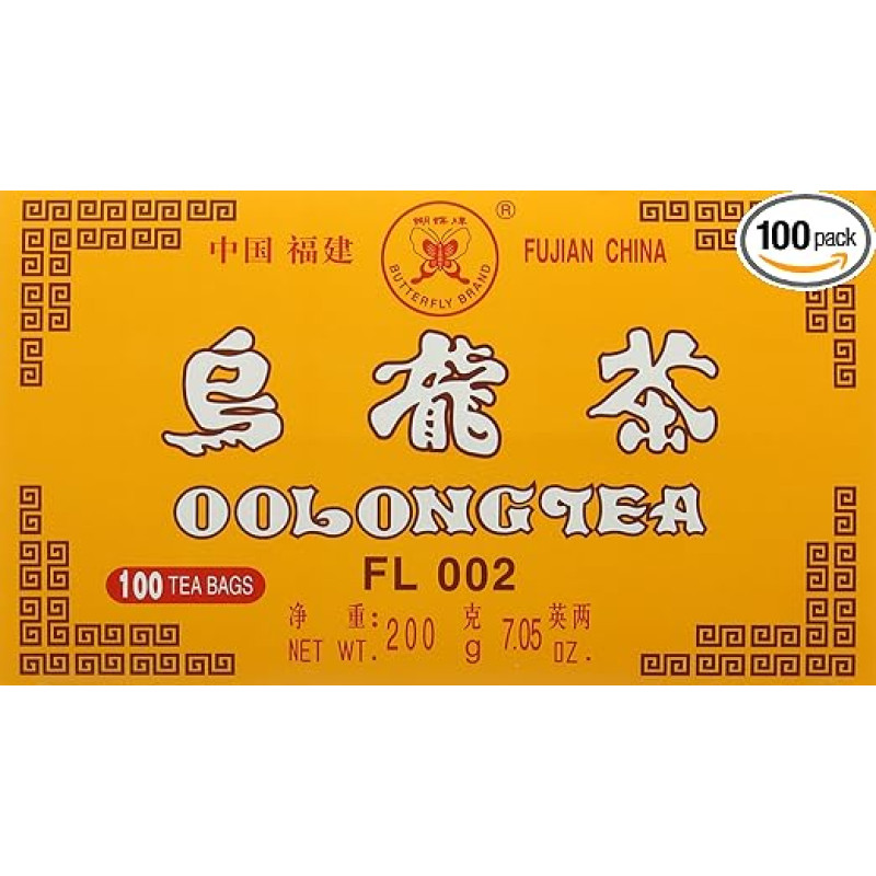 Butterfly Brand Oolong Tea 100 Bags
