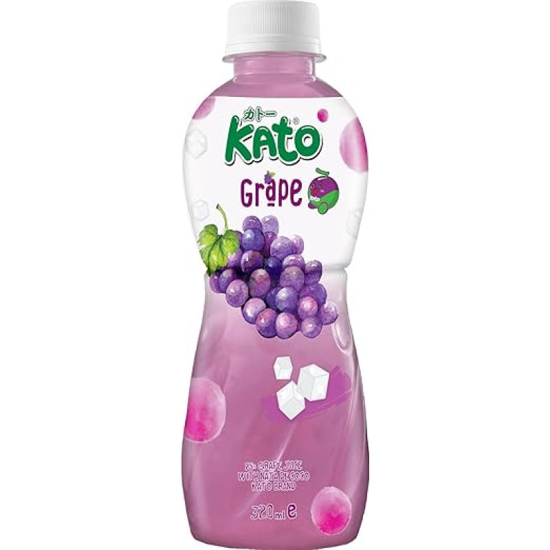KATO - Vynuogių sultys su Nata de Coco - 1 x 320 ml