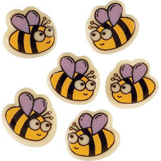 Günthart 180 vienetų baltojo šokolado mažų bičių keksiukų viršūnėlių