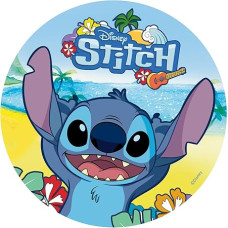 dekora - Vaikų gimtadienio šventės torto puošmena - 20 cm dygsnio viršūnė - valgomas torto viršūnė - be glitimo, be pridėtinio cukraus, be laktozės - tinka vegetarams