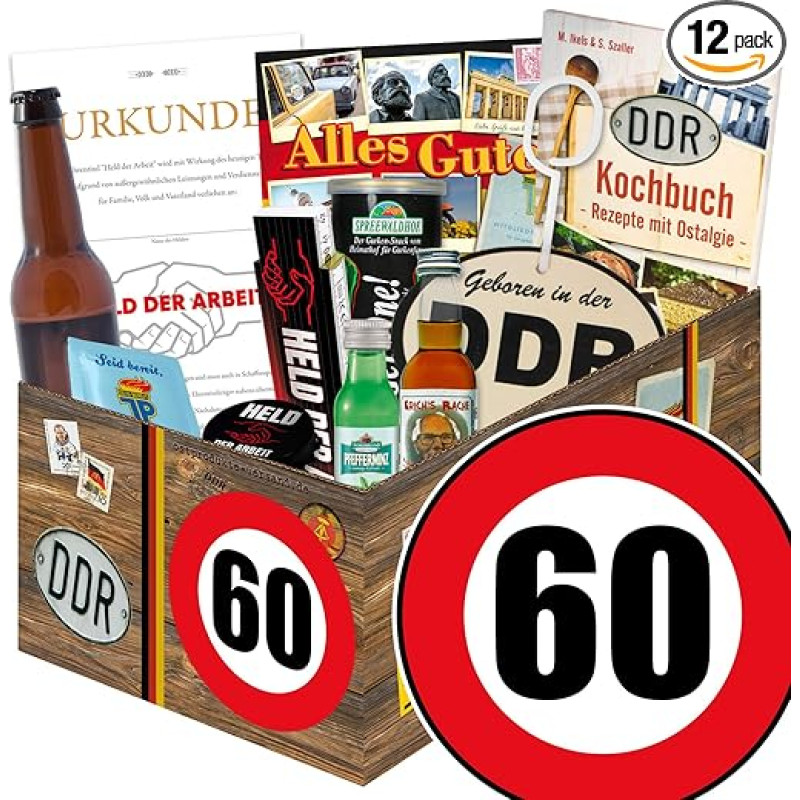 Vyriškas siuntinys / gimtadienis 60 / Dovanų dėžutė Tėtis / Vyro dovana