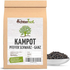 100 g Kampoto pipirų Juodieji Kambodžos pipirai pipirų malūnėliui