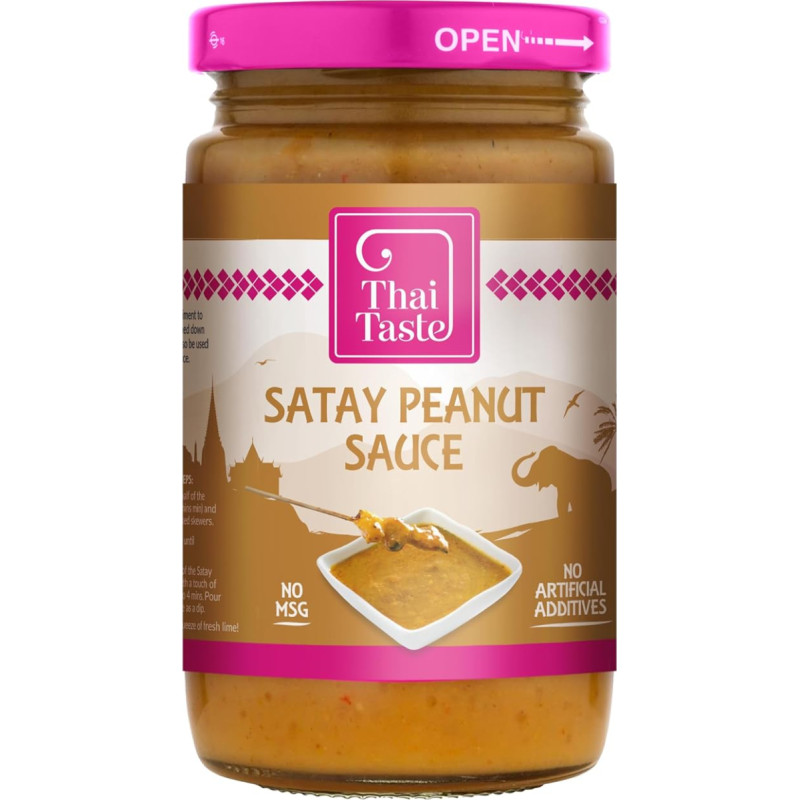 Thai Satay Geschmack Erdnusssauce (200G)
