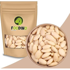 Migdolai Blanširuoti sveiki migdolų branduoliai be kevalų Migdolai natūralūs nesūdyti saldūs neskrudinti 100% natūralūs 500 g - 5 kg Migdolų sėklos sandariai uždaromos Premium Quality Foodino (2,5 kg)