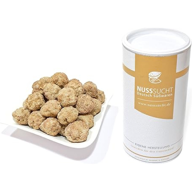 Burnt Macadamia | Contents: 250g | No Additives or Preservatives | With Little Sugar