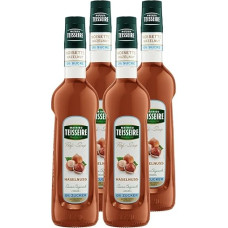 Mathieu Teisseire Drinks Syrup Hazelnut 0% Sugar 0.7 L Cocktails (Pack of 4)