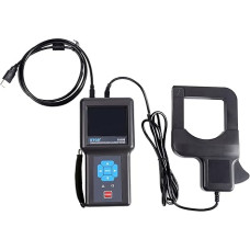 Clamp Current Meter, ETCR8100B Transformer Core Earth Current Tester Large Diameter Clamp Ammeter Current Measurement Instrument, Power Tools and Tester