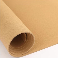 8 mm dicke, selbstklebende Naturkork-Blechrolle für Wanddekoration und Bastelarbeiten, 1,22 x 4,1 m Pinnwandfliesen