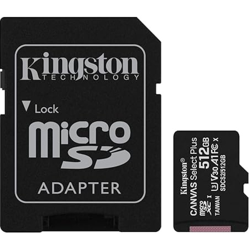 Kingston Canvas Select Plus microSD Card