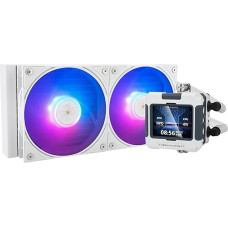 THERMALRIGHT Frozen Warframe 240 ARGB CPU Water Cooler with 2 PWM Fans 2000RPM IPS LCD Screen with 320x240 Resolution Liquid CPU Cooler CPU PC Aio Cooler for AMD:AM4/AM5/Intel