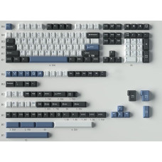 Sumgsn Keycaps 169 klavišų dvigubas šūvis ANSI/ISO išdėstymas 