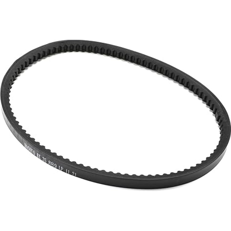 Othmro 1 gabalas Trikampis diržas Pramonės diržas BX35 Drive Belt Vidinė aprėptis 35 colių Pramonės Dabartinis guminis pavaros diržas Keičiamasis diržas Tekinimo stalų pjūklai Juostiniai pjūklai Juoda