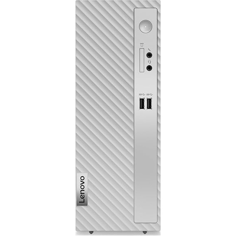 Lenovo IdeaCentre 3 07ACH7 Desktop PC with French Keyboard and Mouse (AMD Ryzen 5 5600H, RAM 8GB, SSD 512GB, AMD Radeon Graphics, Windows 11 Home) - Mineral Grey