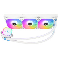 Thermalright Frozen Prism 360 White ARGB AIO Water Cooler, Liquid CPU Cooler, 3×120mm PWM Fan, Water Cooling System, 1850RPM High Speed, Compatible with AMD/AM4/AM5 & Intel