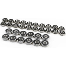 XEOWHUPG Bimetall-Dichtungsschild Mikro-Rillenkugellager R2 2.4 Bewegungsteile-Set Bewegungsteile Offene Riemenscheibe Wellenlager(300mm Size R2)