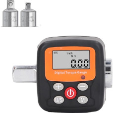 divuukyi Skaitmeninis dinamometrinio rakto adapteris su LCD ekranu, tikslus elektronikos įrankis, dinamometrinis įrankis automobilių ir dviračių techninei priežiūrai