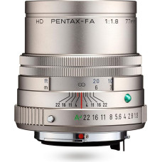 Pentax PENTAX-FA 27890 77mmF1.8 Limited Silver Light Celebration Width, pvz., portretams su galinga HD danga, skirtas 