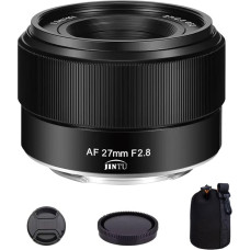 JINTU AF 27 mm F2.8 automatinio fokusavimo objektyvas APS-C Suderinamas su 