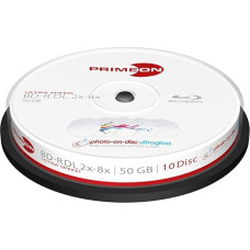 Primeon DVD-R, CD-R Blank Discs BD-R 50 GB