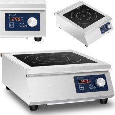 Royal Catering Adjustable induction cooktop portable 33 cm dia 5000 W.