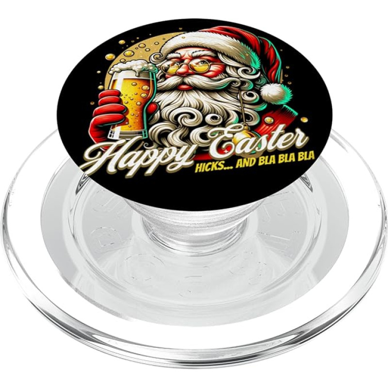 Hässliches zu Ostern oder Weihnachten, Weihnachtsmann Lustig PopSockets PopGrip für MagSafe