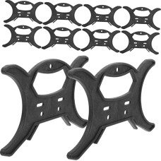 KOMBIUDA 8 pieces cable storage holder, light cable organiser, rope winder for fairy lights, cable management holder for light cables, practical cable organiser for household and garden