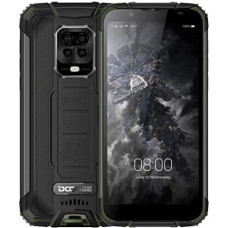 DOOGEE S59 PRO lauko mobilusis telefonas be sutarties, 10000 mAh akumuliatorius, aštuonių branduolių 4 GB + 128 GB (256 GB išorinis SD), IP68 smūgiams atsparus tvirtas išmanusis telefonas, 2 W garsiakalbis, 16 MP AI keturkampis fotoaparatas, dviejų SIM ko