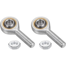 Piece SA10T/K 10mm Rod End Bearing M10 x 1.5 Male Thread Right Thread Self Lubricating Rod Ends with Lock Nut