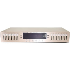 220 V EQ665 Hifi Home EQ Equaliser, Dual 10 Band Stereo Altitude Bass Control with Integrated Bluetooth (Gold)