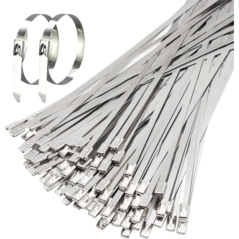 100 kabeliukų (4,6 x 300 mm)