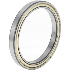TUCKBOLD 6819ZZ Rillenkugellager 95x120x13mm P5 Doppel-Metall-Dichtung Geschmierte Lager 1 Stk Auto Roller Skateboard Rad Silberfarben Goldfarben