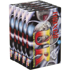 Maxell UR90 Audio Tape 90min Blank Media Cassette (5pk)