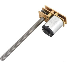 DC 6V 12V Gear Motor 1024GA20 Flip N20 Gear Motor M4 x 55 mm Shaft (6V 30RPM)