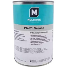 Molykote PG-21 tepalas Išskirtinis atsparumas oksidacijai ir korozijai, platus temperatūrų diapazonas, didelis atsparumas vandeniui, puikus suderinamumas su plastikais ir guma, 1 kg