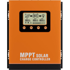 Y&H 60A MPPT saulės energijos įkrovos reguliatorius 12V 24V 36V 48V automobilių fotovoltinių skydelių akumuliatoriaus reguliatorius, ličio 0V įkrovimas, temperatūros kompensavimas, aliuminio korpusas, dvigubas ventiliatoriaus aušinimas, skirtas FLD GEL SL