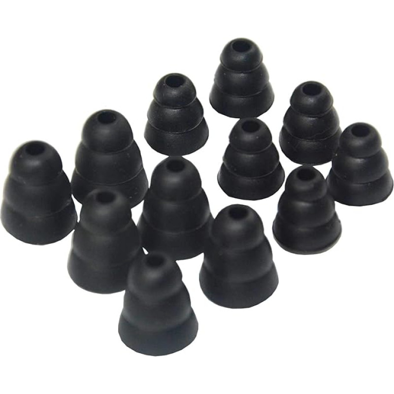 Silicone Earplugs for Shure SE110, SE115, SE210, SE215, SE310, SE315, SE420, SE425, SE530 in Ear Plugs