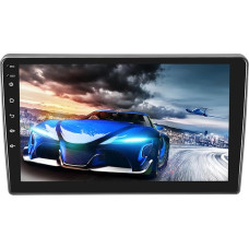 4+64G Android Autoradio für Peugeot 407 2004 2005 2006 2007 2008 2009 2010 2011 mit Wireless Carpaly&Android Auto, 9'' IPS Touch Screen Radio mit Bluetooth 5.0/GPS/Rückfahrkamera/FM/WiFi/SWC