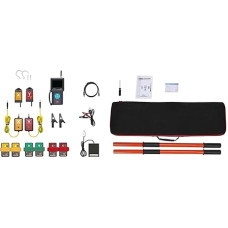 ETCR1560 Daugiafunkcinis fazės prietaisas be molinių dėklų su aukštos įtampos fazės detektoriumi, skirtas RMU metalo dangos ištraukimo jungikliui, elektriniams įrankiams ir testeriams