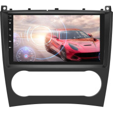 2G+64G Android 13 Autoradio für Mercedes-Benz C-Klasse/CLKW203 W209 C180 C200 2005-2009 mit Wireless Carplay Android Auto 9