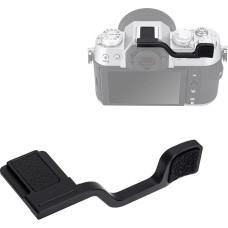 JJC XT50 Metal Thumb High Grip for Fujifilm Fuji X-T50 Camera Better Balance & Grip Convenience, XT50 Hot Shoe Mount Thumb Support Improved Grip
