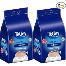 Tetley 1100 One Mug Tea Bags 2.5 kg Box of 2