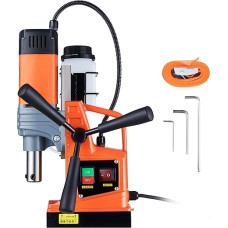 VEVOR Professional Core Drill Magnetic Drill 1300 W, Core Drill Magnetic Drilling Unit 13000 N 40 mm, 810 rpm Magnetic Core Drilling System for Shipbuilding, Bridge Construction, Wind Power Generation