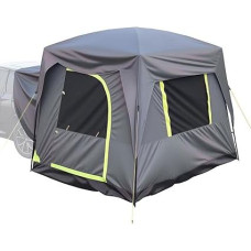 VEVOR Unisex - Suaugusiųjų sunkvežimio pikapo palapinė, pilka, 2480 x 3080 x 2300 mm