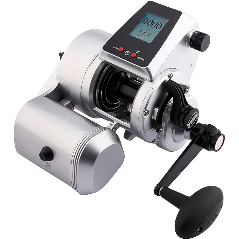 PENN Fathom elektrinė žvejybos ritė su rite, akumuliatoriumi ir įkrovikliu