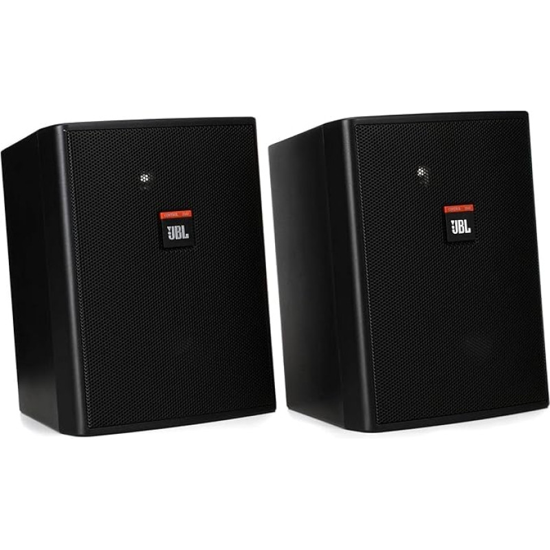 'JBL Control 25AV Shielded Two Way Indoor/Outdoor Monitor with 5.25 Woofer in Black Enclosure (Japan import)