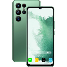 Elprico Unlocked Mobile Phones, 7.3 Inch HD Screen, Dual SIM, 4GB RAM, 64GB ROM, Unlocked Mobile Phone, 4500 mAh Battery, Smartphone for Android 12 (Green EU)