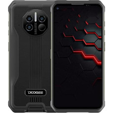 5G Outdoor Smartphone without Contract DOOGEE V10, 8500 mAh Battery, Infrared Forehead Thermometer, 6.39 Inch Android 11 IP68 Shockproof Smartphone, 48MP Triple Camera, Wireless Charging, 8GB + 128GB